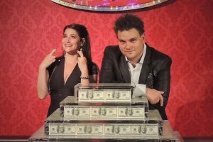 Opening Night of the hilarious comedy show, Hypnosis Unleashed at Four Queens in Las Vegas. "Hypnosis Unleashed" is the best hypnotist show in Vegas for a reason! At the iconic 4 Queens Hotel, Hypnosis Unleashed combines Vegas comedy and hypnosis in the heart of down town Las Vegas. With incredible discounts available, Hypnosis Unleashed starring Kevin and Emily Lepine is one of the best Las Vegas show deals you can find for tonight. Whether you’re a fan of stage hypnosis or just want to laugh, Hypnosis Unleashed delivers!
