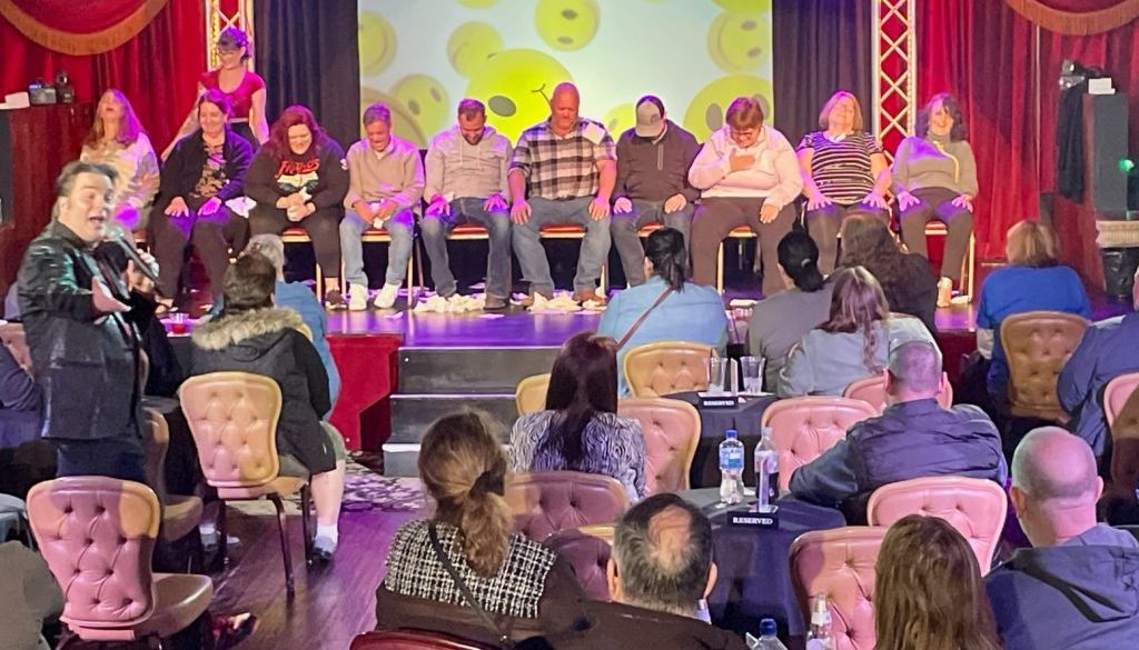 Hypnosis Unleashed is Vegas' Favorite Comedy and Hypnosis Show. Downtown Las Vegas' favorite 9pm Vegas comedy show, nightly at the Four Queens. Hypnotist comedian Kevin Lepine of Hypnosis Unleashed brings you the interactive show Las Vegas and the most Best Hypnotist Show in Las Vegas!