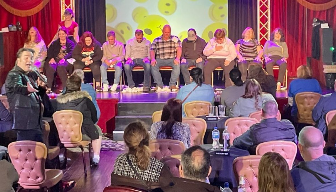 Hypnosis Unleashed is Vegas' Favorite Comedy and Hypnosis Show. Downtown Las Vegas' favorite 9pm Vegas comedy show, nightly at the Four Queens. Hypnotist comedian Kevin Lepine of Hypnosis Unleashed brings you the interactive show Las Vegas and the most Best Hypnotist Show in Las Vegas!