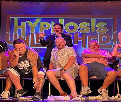 Hypnosis Unleashed starring Kevin Lepine is the #1 comedy hypnosis show in Vegas. Hypnosis Unleashed is delivering a mix of comedy and stage hypnosis that will leave you amazed. "America's Favorite Hypnotist Kevin Lepine is the world's best hypnotist!" ~Downtown Tonight Magazine For over 15 years, Hypnosis Unleashed starring America’s Favorite Hypnotist Kevin Lepine has held the crown as the #1 Comedy Hypnosis Show in Las Vegas. Not only does Hypnosis Unleashed dominate the Fremont Street scene, but Kevin Lepine has also earned the reputation of being the funniest, most in-demand hypnosis act for events everywhere.