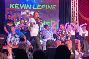 his is Hypnosis Unleashed, the Best Hypnosis Show in Las Vegas, led by the sharpest mind in the game: Kevin Lepine, the undisputed Best Comedy Hypnotist in Vegas. With over 15 years of nightly standing ovations in Las Vegas, Kevin’s precision, timing, and razor-sharp wit are legendary. No tricks. No plants. Just real hypnosis, real reactions, and real belly laughs. 🎟️ Last-minute tickets? Absolutely. Walk-ups welcome nightly. 🎟️ 5-Star Google Reviews. TripAdvisor Hall of Fame. Best of Vegas Award-Winner. 🎟️ Best value Downtown Vegas show—guaranteed laughs at a wallet-friendly price. This is your invitation to downtown Vegas' favorite hypnosis comedy show with a party feel. Hypnosis has never looked so smooth or felt so fun.