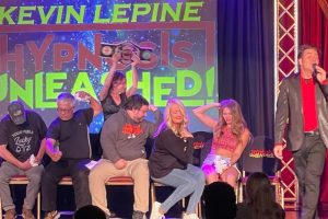 Ladies and gentlemen, meet Kevin Lepine—Las Vegas’s best-kept secret and the Best Comedy Hypnotist you need to experience live. Every night at the Four Queens Hotel in downtown Vegas, Kevin turns unsuspecting volunteers into dance machines, stars, and hilarious heroes at Hypnosis Unleashed. The audience? Completely losing it. This isn’t just another Vegas sideshow. Hypnosis Unleashed is the Best Hypnotist Show in Las Vegas, with energy, personality, and unpredictability that rivals any headliner on the Strip. Need a laugh tonight? Done. Last-minute tickets available nightly. Want laughs without breaking the bank? Done. It’s the top-rated cheap Vegas show that doesn’t feel cheap. Military or first responder? Done. Free ticket with ID because heroes should laugh, too. If you don’t leave talking about it, you weren’t paying attention.